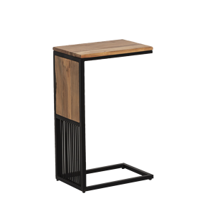 Acacia Wood Metal Set <b>3</b> <b>Nesting</b> Coffee <b>Table</b> Modern Industrial Antique Design Handcrafted Eco-Friendly Durable Home Furniture - Product Image 4