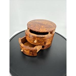 Artesanía de Madera de Tuya Marroquí de Lujo, Hecha a Mano, Raíz de Tuya Natural, Decoración Tradicional Marroquí para el Hogar, Regalo - Product Image 1