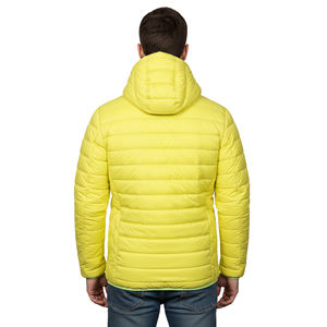 Chaqueta de Invierno con Capucha de Lona Impermeable y Transpirable con Cuello Alto Personalizada, Chaqueta de Moda Urbana Hip Hop para Hombre - Product Image 2