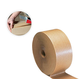 Cinta de Papel Kraft de embalaje activado por agua, personalizado, precio competitivo, buena calidad, novedad - Product Image 4