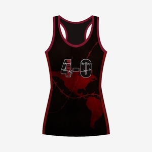 Kit de camiseta Racerback de softbol para mujer de alta calidad, ropa de softbol y fútbol con uniforme de equipo personalizado y logotipo impreso - Product Image 6
