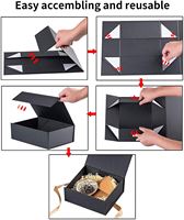 Emballage d'impression personnalisé polychrome cadeau cosmétique carton bijoux artisanat boîte d'emballage livraison gratuite