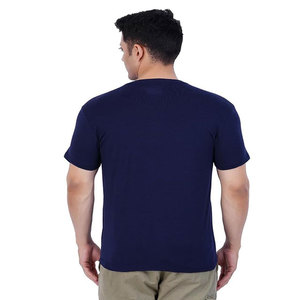 T-shirt personnalisé pour hommes 100% coton t-shirt qualité de luxe côte à col rond vierge épaules tombantes streetwear t-shirt surdimensionné pour hommes - Product Image 3