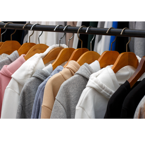 เสื้อฮู้ดผ้าฝ้ายแขนยาวสีดำสำหรับผู้ชายพิมพ์ลายแบบสวมหัว - Product Image 3