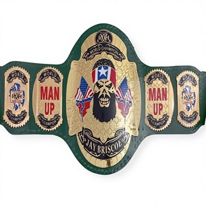Ceinture de champion du monde de lutte ROH Jay Briscoe Man up - Product Image 1