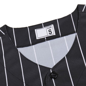 Maillot de baseball personnalisé vierge pour homme – Décontracté, boutonné, manches courtes, uniforme sportif d'équipe, logo frontal sublimé - Product Image 3