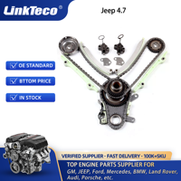 Linkteco Kit complet de piston d'arbre à cames de joint de tête de reconstruction de révision de moteur pour 09-15 Chrysler Jeep Dodge Ram 1500 4.7 V8 HEMI
