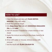 ELAN Professional Line Émulsion Oxydante 2% pour Teinture des Sourcils