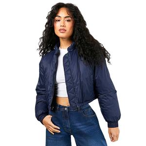 เสื้อแจ็คเก็ตผู้หญิงสำหรับฤดูหนาว น้ำหนักเบา ผลิตจากโพลีเอสเตอร์ 100% ระบายอากาศได้ดี ไซส์ใหญ่ ออกแบบได้ตามสั่ง ขายส่ง เสื้อผ้าสตรีทแวร์สำหรับผู้หญิง - Product Image 4