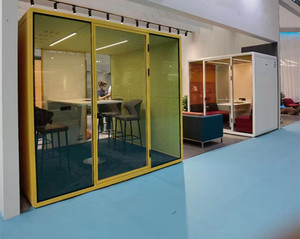 Cabina Acústica <span class=keywords><strong>de</strong></span> Oficina <span class=keywords><strong>de</strong></span> Instalación Rápida, Sala <span class=keywords><strong>de</strong></span> Video en Vivo Insonorizada, Cabina Acústica <span class=keywords><strong>de</strong></span> Oficina Privada, Cabina Telefónica Móvil para Llamadas Telefónicas - Product Image 1
