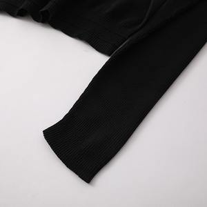 Alta calidad personalizado nuevo estilo Europeo Americano suéter largo de invierno para mujeres aguja gruesa Jacquard Terry tela otoño - Product Image 6