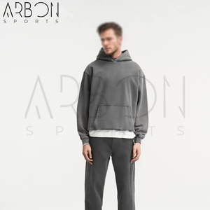 Nouvel arrivage : Sweat à capuche délavé à l'acide pour adulte, design unique, confortable et décontracté, avec impression de logo entièrement personnalisée – Fournisseur de qualité - Product Image 3
