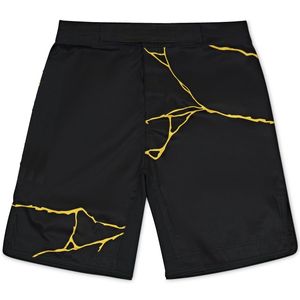 Short de boxe taille adulte grande taille pour hommes tendance Tissu doux et confortable à séchage rapide pour vêtements de MMA et d'arts martiaux - Product Image 5