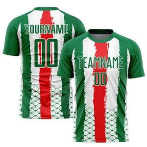 Camisetas de fútbol americano personalizables directas de fábrica, manga corta transpirable para verano con pantalla de nombre y número - Product Image 3