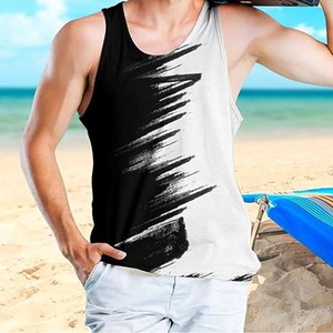 Camiseta sin mangas para hombre, camiseta sin mangas con capucha transpirable y cómoda de alta calidad/camiseta sin mangas de gimnasio de secado rápido para hombre fabricada por Dress Sports - Product Image 5