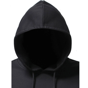 Men 100% Cotton Fleece Pullover Custom Blank 2025 Hot Sale Custom Print Color Block Custom <b>Plain</b> <b>Hoodies</b> - Product Image 5
