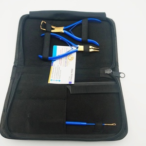 Stainless <b>Steel</b> Hair Extension Pliers Micro Ring <b>Silicone</b> Beads Removal Opener Tool - Product Image 3