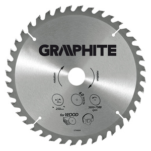 Disque de scie circulaire 185 mm - Trou 30 mm - Product Image 1