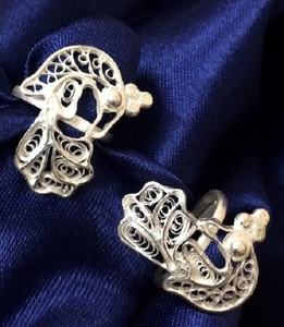 แหวนหมั้นแบบทำมือทำมือคุณภาพสูงทำจากเงินสินค้ามาใหม่แหวนหมั้นแฟชั่นสไตล์คลาสสิก - Product Image 1