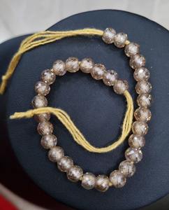 6 MM Yellow Moissanite Beads Faceted Beads AAA Cut Moissanite Jewelry & Diamond Jewelry - Product Image 1