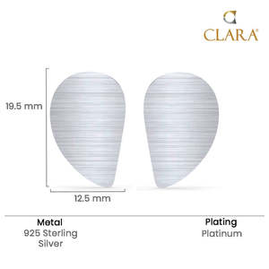 Compre Pendientes de Plata de Ley 925 de Primera Calidad para Mujeres y Niñas, Pendientes de Oro de 14K con Diamantes y Zafiros en Forma de Gota de Agua - Product Image 5