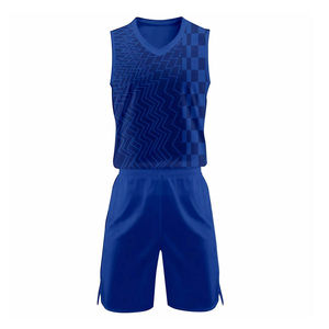 Ensemble de sport de basketball, maillot et short, séchage rapide, respirant, vente en gros - Product Image 2