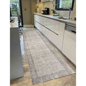 Tapis imprimé de style antique - Motif turc, luxe, beige, petit, tapis fin non tissé - Product Image 4