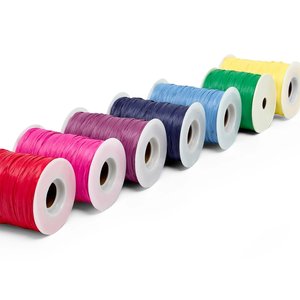 ริบบิ้นราฟเฟียสีด้าน แบบเรียบ วัสดุกระดาษและโพลีเอสเตอร์ สำหรับห่อของขวัญคริสต์มาสและของตกแต่ง - Product Image 4