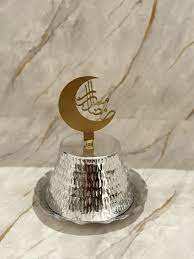 Decorative Glass <b>Tea</b> Light <b>Holder</b> Islamic Accents Modern Design Heat Resistant Durable Handmade Flameless Eco-Friendly Home - Product Image 6