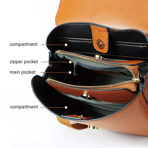 Women Custom Waterproof Mini Cute Vegan PU Leather Casual Rucksack <strong>Lady</strong> <strong>Backpack</strong> - Product Image 5
