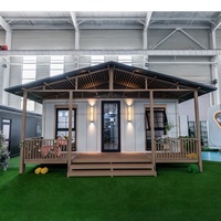 Casa Contenedor de Lujo Directo de Fábrica, Casa Modular Prefabricada, Casa Expandible para Resort y Hotel Modernos