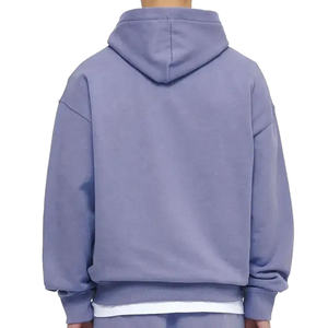 ODM, recién llegado, sudaderas con cremallera completa, ropa cómoda para hombres, sudadera con cremallera, Sudadera con capucha 100% algodón, forro polar pesado Gsm, sudaderas con capucha - Product Image 2