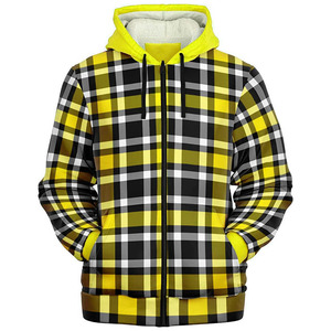 Sudadera con capucha de lana sólida de franela para hombre, a prueba de viento, de secado rápido, 100% algodón, ajuste Regular, estampado Digital de invierno - Product Image 1