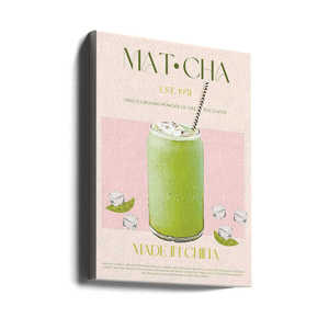 Rectangular Paper <b>Poster</b> for Chilled Matcha Drink - Product Image 4