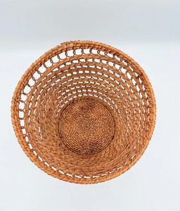 Cesta de Almacenamiento de Ratán Natural Tejida a Mano, Diseño Multifuncional Moderno y Ecológico, Hecho en Hanoi, Artex Green Earth - Product Image 4