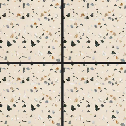 Carreaux vitrifiés de 800x800mm dans le modèle: Carreau de terrazzo en porcelaine 1226 au fini mat Carreaux indiens pour revêtements de sol de Novac Ceramic