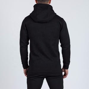 Ensemble sweat-shirt à capuche et pantalon de survêtement zippés avec patch brodé en strass pour hommes, streetwear délavé à l'acide personnalisé - Product Image 2