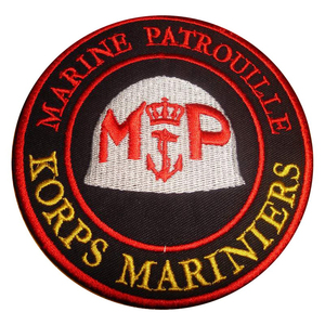 Patch fait à la machine à broder de haute qualité avec patch tactique brodé de fil à broder personnalisé au dos en fer - Product Image 3