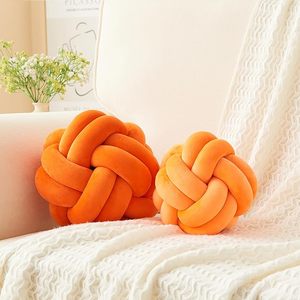 Nudo de esfera de bola decorativa de algodón y poliéster creativo para mejorar el escritorio de la Mesa en la sala de estar, dormitorio, oficina, decoración del hogar - Product Image 2