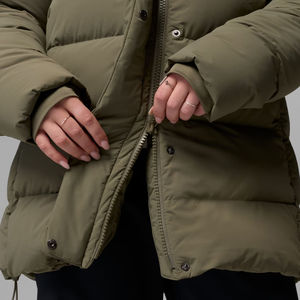 Chaqueta Larga Acolchada para Mujer, Transpirable, Elegante y Ultra Cálida, Diseño Moderno, Relleno de Plumón, para la Temporada de Invierno - Product Image 6