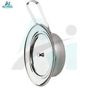 ALMAC Bassin de lit en acier inoxydable de qualité professionnelle utilisé dans les hôpitaux et les maisons de retraite Conception hygiénique avec finition polie lisse - Product Image 4