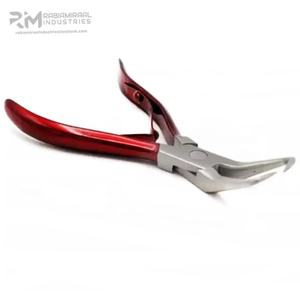 RMI Wholesale Hair Extension <b>Pliers</b> Tool Short <b>Set</b> Sustainable Stainless Steel Professional Hair Extension Tool Dark Brown Color - Product Image 3