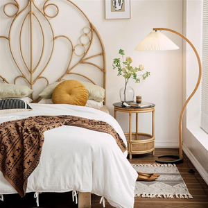 Mesa de centro de mimbre natural tejida a mano color personalizado mesa auxiliar antigua precio al por mayor de Vietnam - Product Image 5