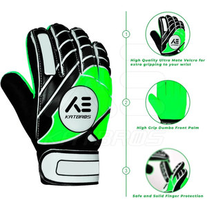 Gants de football de gardien de but Offre Spéciale antidérapants Marque privée Gants de football de gardien de but unisexes - Product Image 2