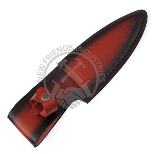 Couteau à lame fixe personnalisable OEM Bear Claw pour la chasse en plein air avec manche de traversin en bois de rose/laiton pour la survie en camping DIY - Product Image 4