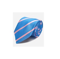 Cravate à pois tendance de haute qualité en polyester, meilleur prix, logo personnalisé, cravate pour enfants, noir et blanc, pour mariage et fête
