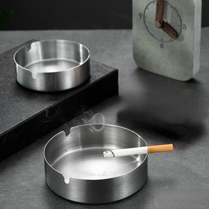 Cenicero de Metal de alta calidad para cigarros, Cenicero para fumar cigarrillos de oficina de forma redonda de diseño clásico de Chaman India - Product Image 5