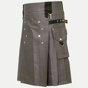 Kilts utilitaires traditionnels écossais pour hommes, design personnalisé, fabriqués en usine, prix bas, accessoires pour instruments de musique - Product Image 4