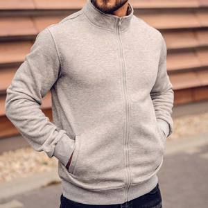 Veste à capuche zippée personnalisée sweat-shirts en coton éponge française - Product Image 4