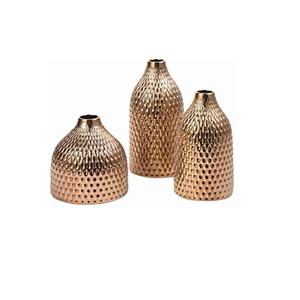 Jarrones de Flores de Diseño Personalizado de Aspecto Lujoso, Centros de Mesa para Bodas, Jarrones de Flores Metálicos con Acabado Antiguo para Decoración - Product Image 6